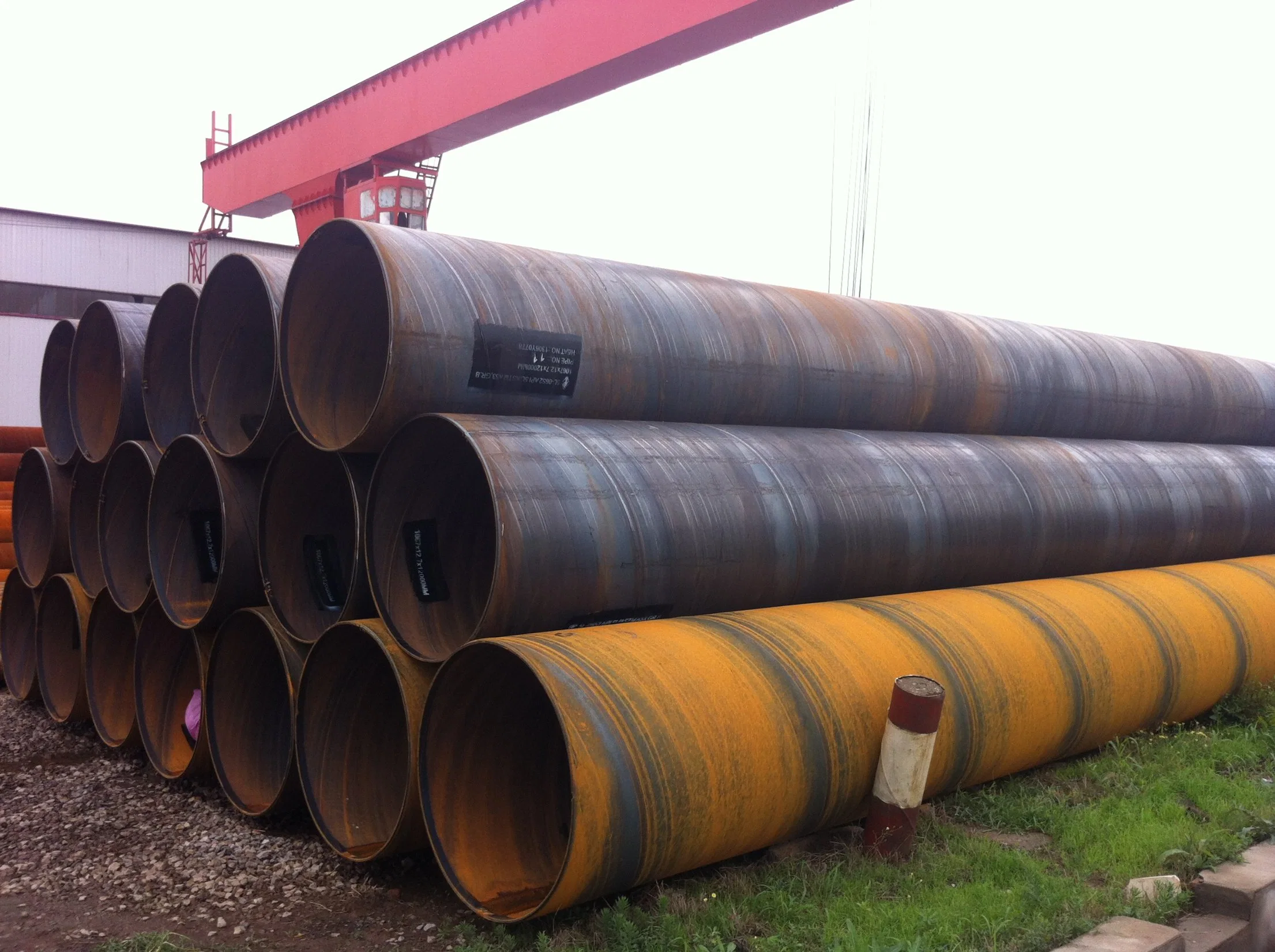 Hempel Paint, Fbe Coating Pipe, Pipe with Jotun Paint