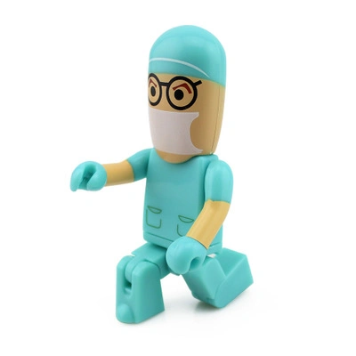 Le plastique Médecin Infirmière lecteur Flash USB Pen Drive Robot Memory Stick™ USB 2.0 3.0