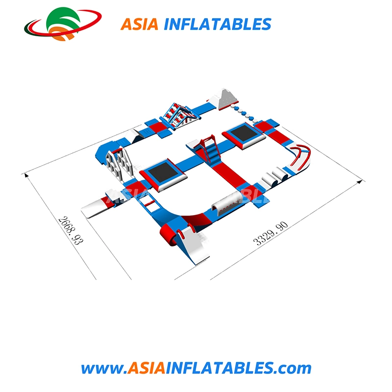 Floating Inflatable Splash Water Park Giant Inflatable Water Game