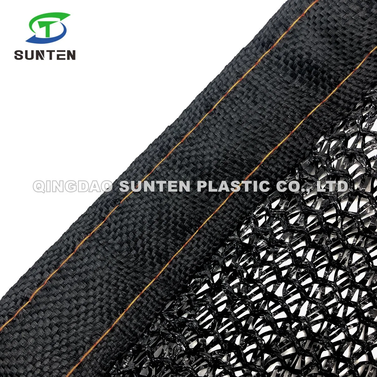 HDPE 3 Needle 6 Needle Raschel Plastic Greenhouse/Horticulture Weave Shade Netting, Polyethylene Shade Net with Sewing Strengthen Border Tape & Metal Eyelet