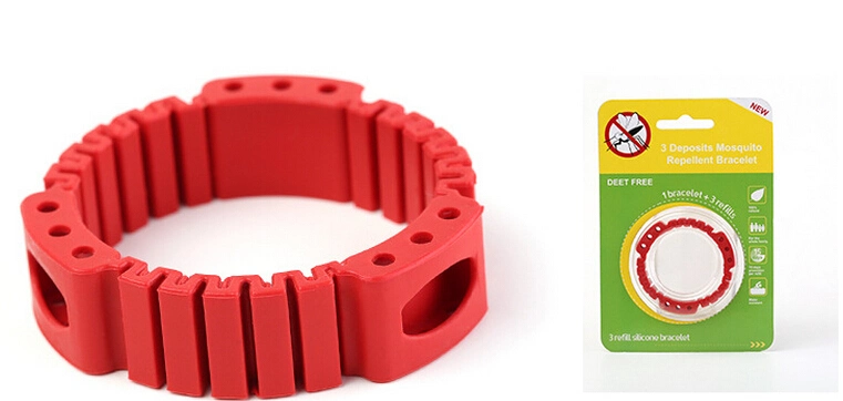 Hot Summer Product Silicone Rubber Wholesale/Supplier Anti Mosquito Repellent Bracelet Safe