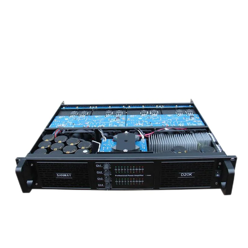 Dragonstage China Big Watt Popular Stable Live Power Amplifier Class H 2 Channel 600W