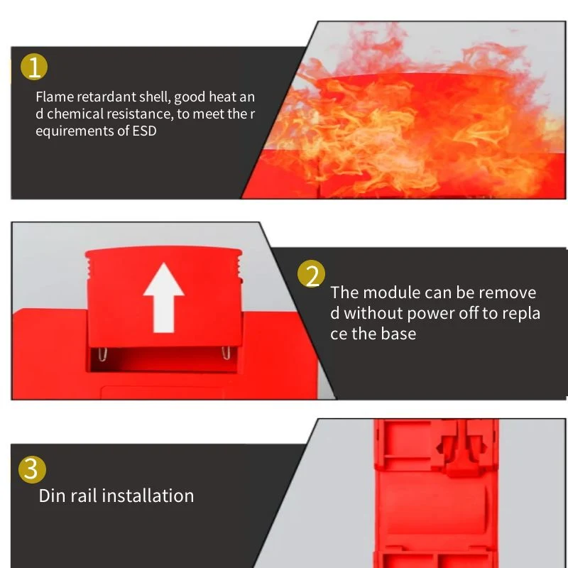 Dispositif de protection contre les surtensions SPD Energy 40ka d'arrêt de foudre CC d'approvisionnement d'usine.