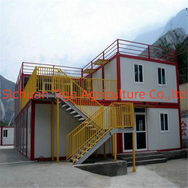 Construcción rápida Prefab Casa pequeño contenedor pequeño Casa Oficina Modular Folding Container House 20ft 40ft moderno hotel