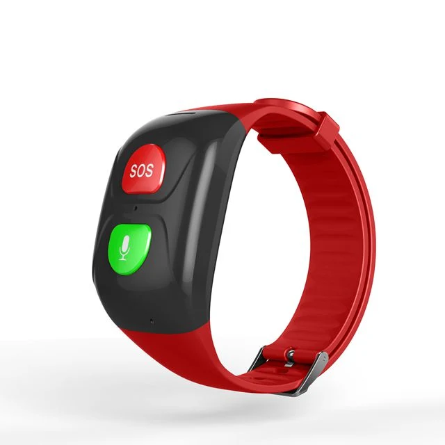 Idosos Smart Phone Bracelete Avp031s1 Ver Botão Sos Alerta de chamada de voz WiFi GPS Location IP67 Podômetro impermeável