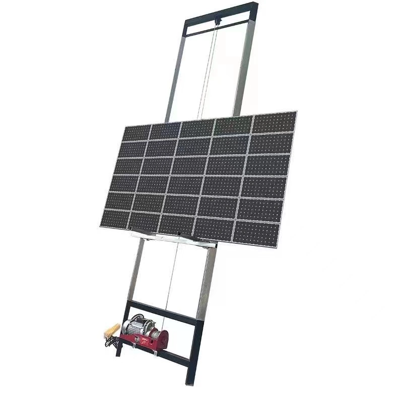 Precio a granel 16m 52ft de instalación de paneles solares ascensor Escalera de elevación para la construcción del Sistema Solar