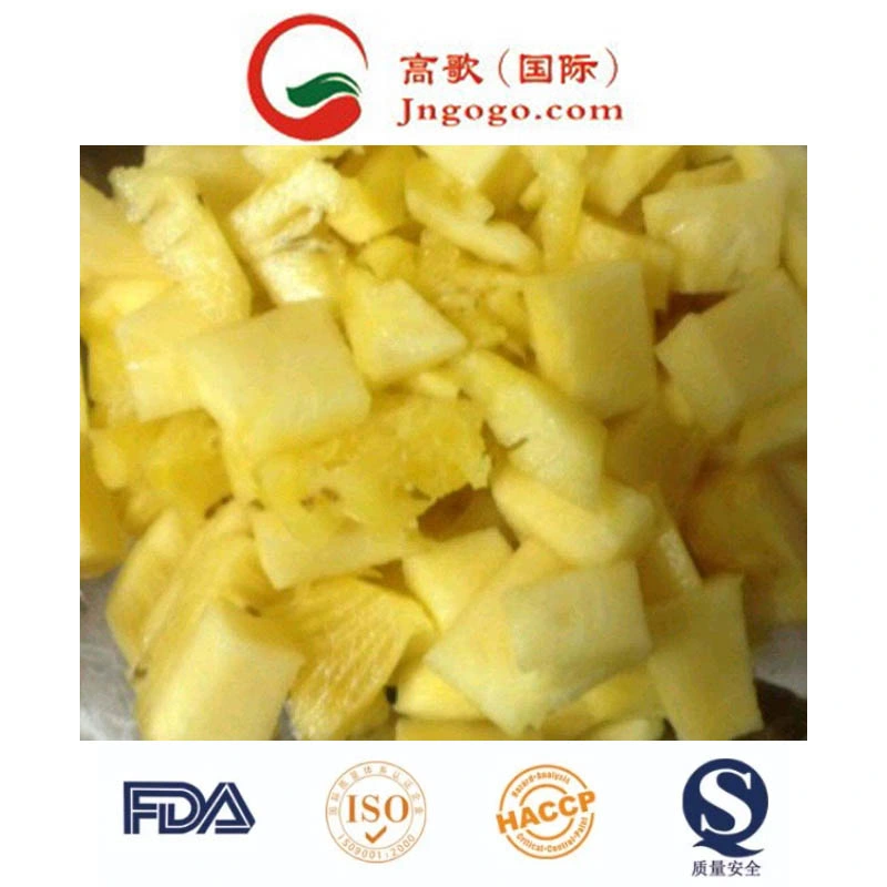 New Crop First Quality IQF Frozen Pineapple