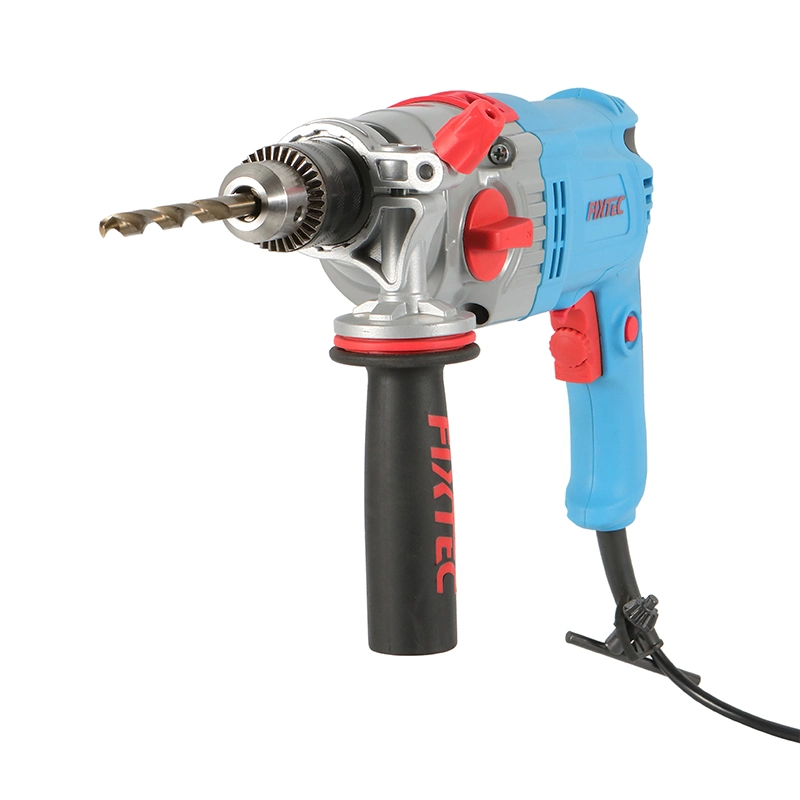 Fixtec China Professional 1050W Electric Drill 13mm Chuck Corded Impact Drill Electric Power Tools