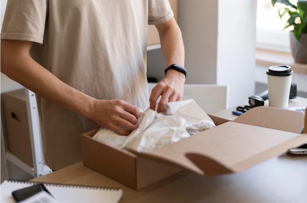 Cajas de embalaje de papel de regalo Mailier Caja de cartón para Navidad