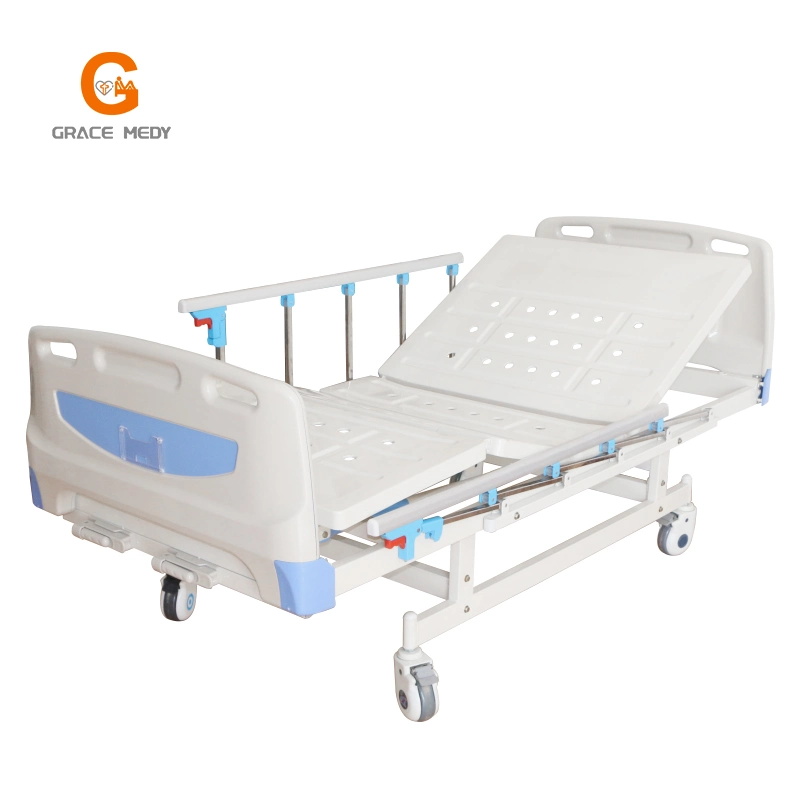 Medical Furniture Medical Furniture Hospital Bed Mattress, IV Pole, Drainage Bag Hook, Dining Table