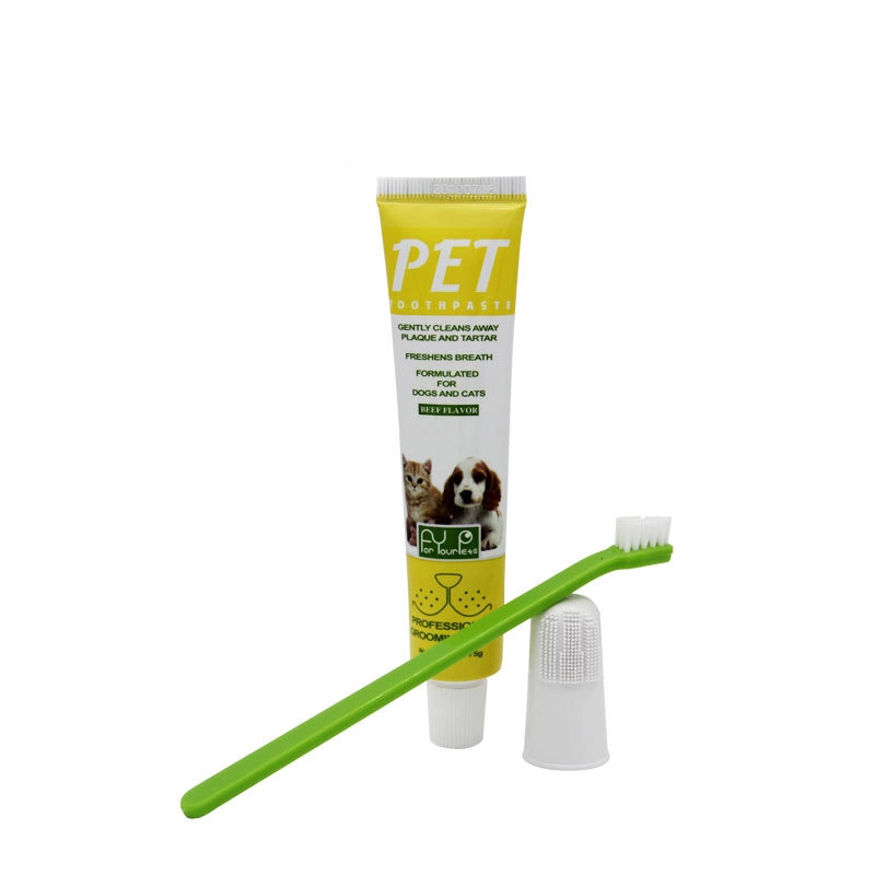 Pet Toothpaste Toothbrush Set Finger Set Toothbrush Dog Toothbrush Toothpaste