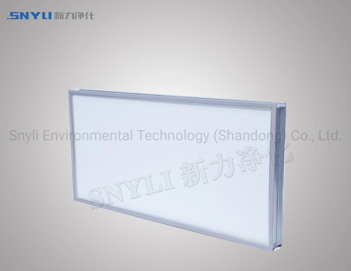 (H12, H13) HEPA Filter with Media Support Grid for Clean Room and Operating Room Filters Glass Fiber FFU Air Filter