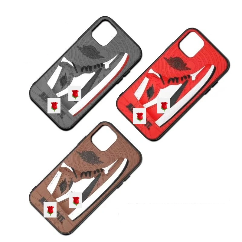 Спортивная обувь НБА Red Dunk AJ Sneaker Phone Case Cell Чехол для телефона Nike Silicone Yeezy Shell для iPhone 7 -12 PRO