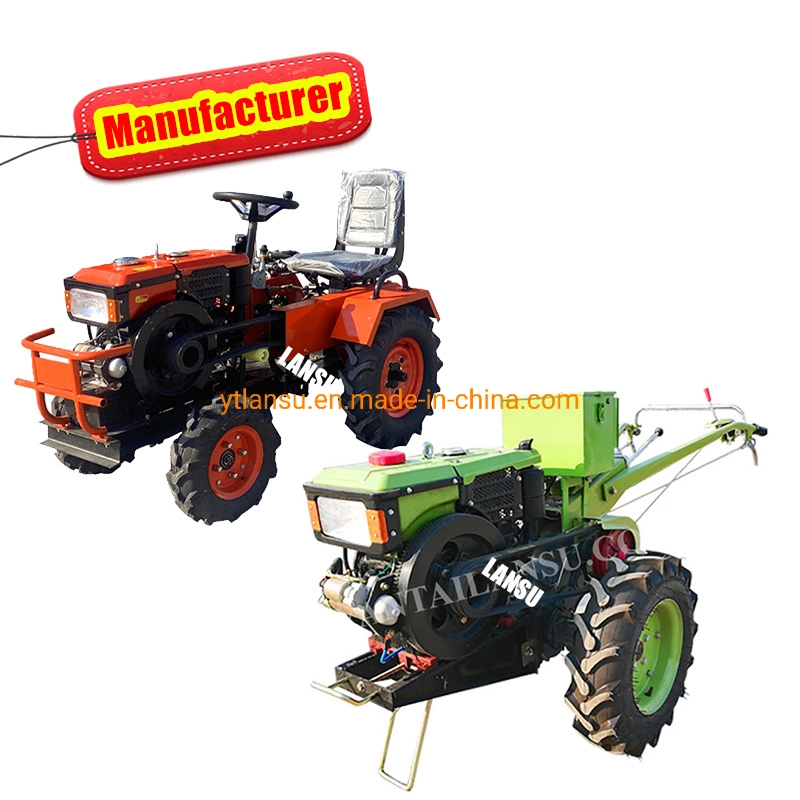 China Sifang Dongfeng 8HP 10HP 12HP 15HP 16HP 18HP 20HP Cultivators Hand Push Diesel Powered Power Tiller Walk Behind Two Wheels Walking Tractor Price