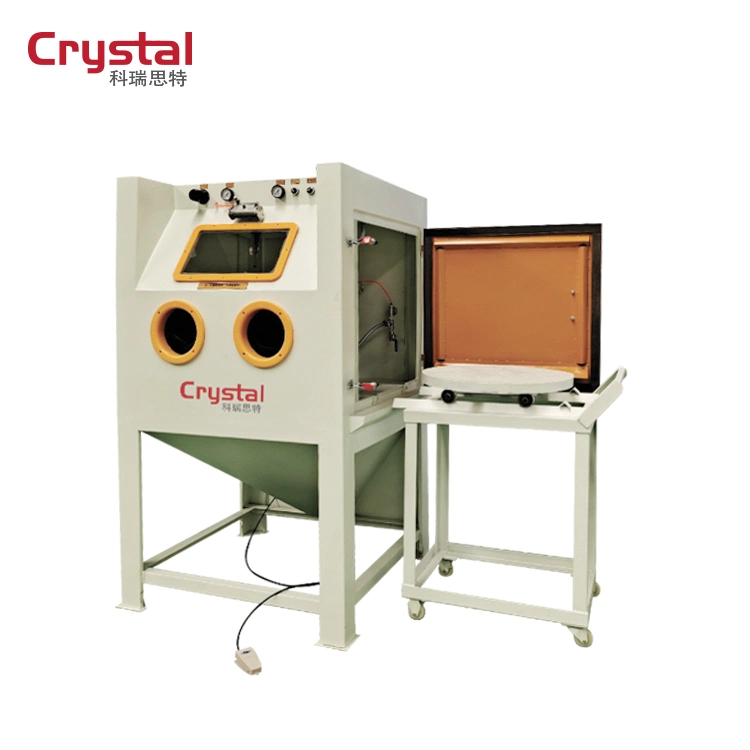 Sbm40 High Pressure Industrial Dustless Sand Blasting Cabinet Machine Surface Cleaning