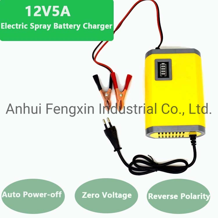 12V15ah Electric Spray High Frequency Car Battery Charger with Reverse Connect Mec1215