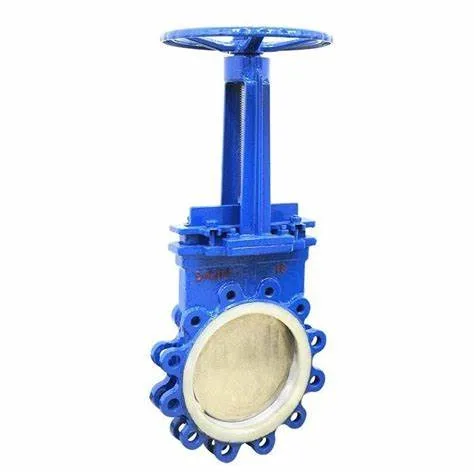 Class150 4 Inch Ductile Iron Material Knife Gate Valve