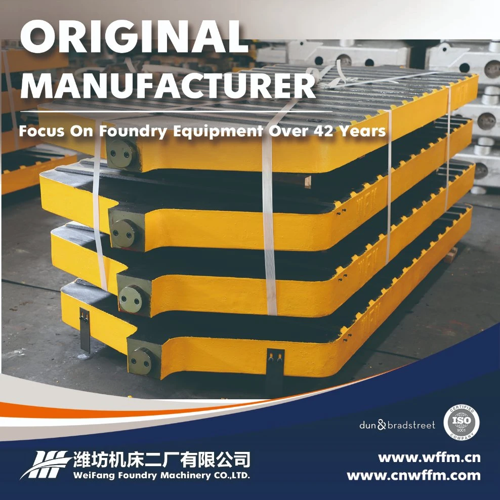 Pallet Car Trolley for Moulding Box Track Line