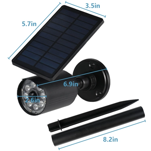 Holofotes solares para exteriores Waitscher ′ S, luzes de jardim, luzes solares para exterior sem fios/iluminação de pátio, passeios, acessos e Porches.