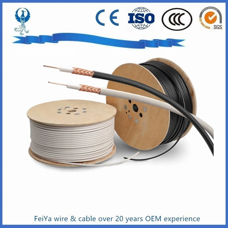 Ho7RN-F de alta densidad de Cable ascensor eléctrico de control de aluminio cubierta de plástico impermeable Coaxial Cable del panel Solar PV de goma