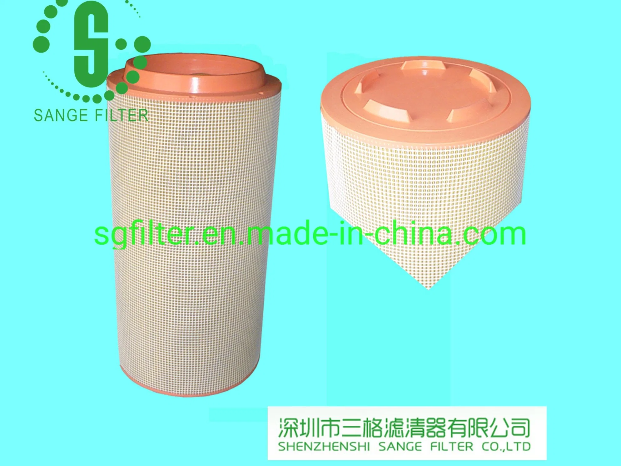 Replacementfor Kaeser 6.2185.0 Air Filter Cartridge 2914501700 2453818 209082336 P782106/C30810/3/ SA17228