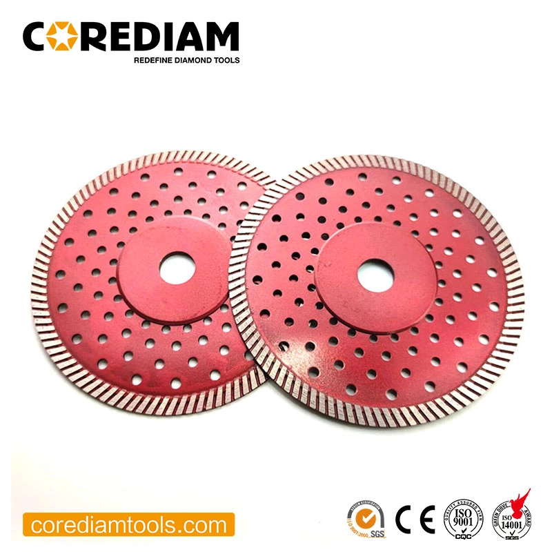 Diamond Saw Blade with Flat Turbo for Granite and Stone Materials/Diamond Tool/Cutting Disc