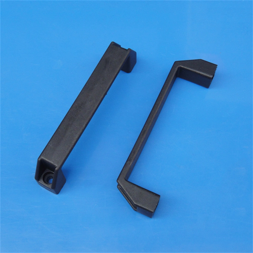 T Slot Door Handle with Nylon, L=90/120/180 Mm Black Color