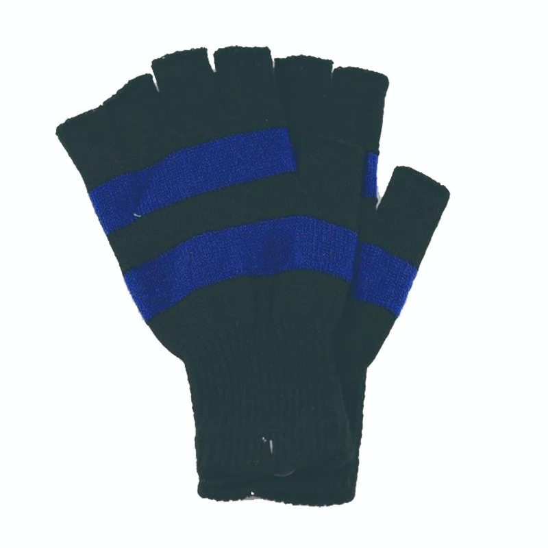 El invierno cálido tejido acrílico Guantes Fingerless Mitten