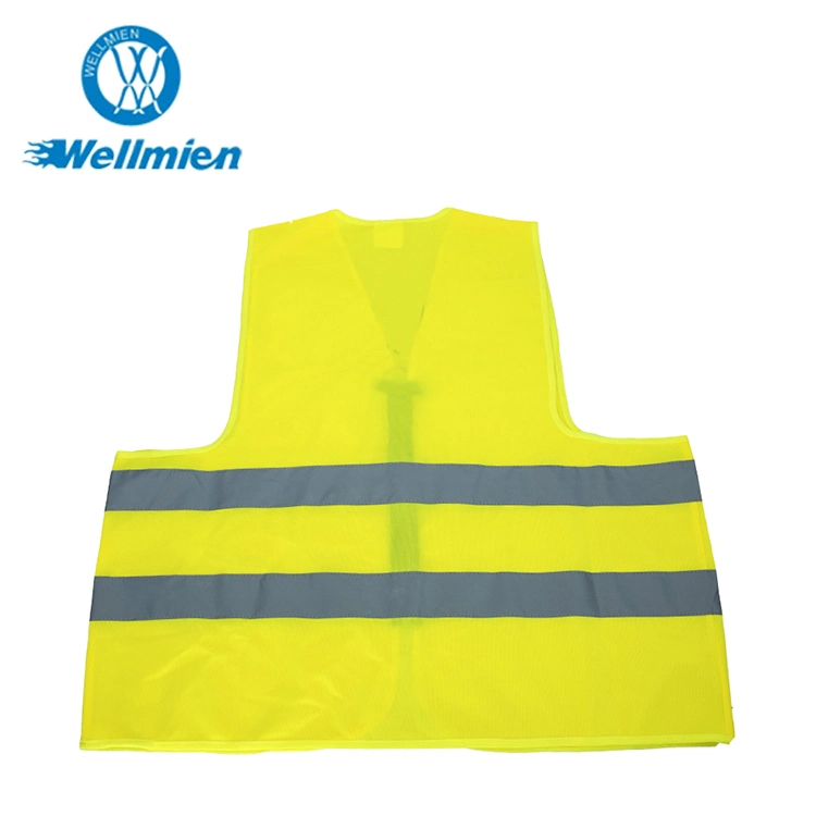 High Visibility Safety Reflective Vest Fluorescent Yellow Reflective Vest Running Vest