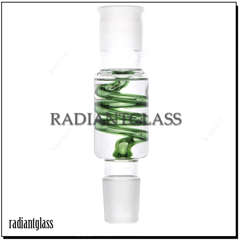 Freezable Glass 14mm Male to 18mm Female Adapter Connector Smoking Accessories