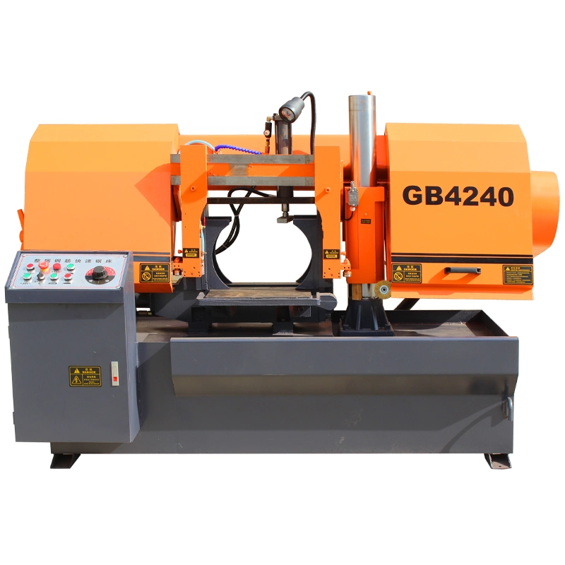 Steel Bar Horizontal Metal Sawing Bandsaw Cutting Rebar Band Sawing Machine Price