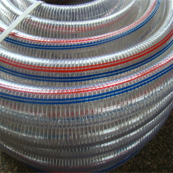 1 1/2 Inch Food Grade PVC Spring Steel Wire Hose