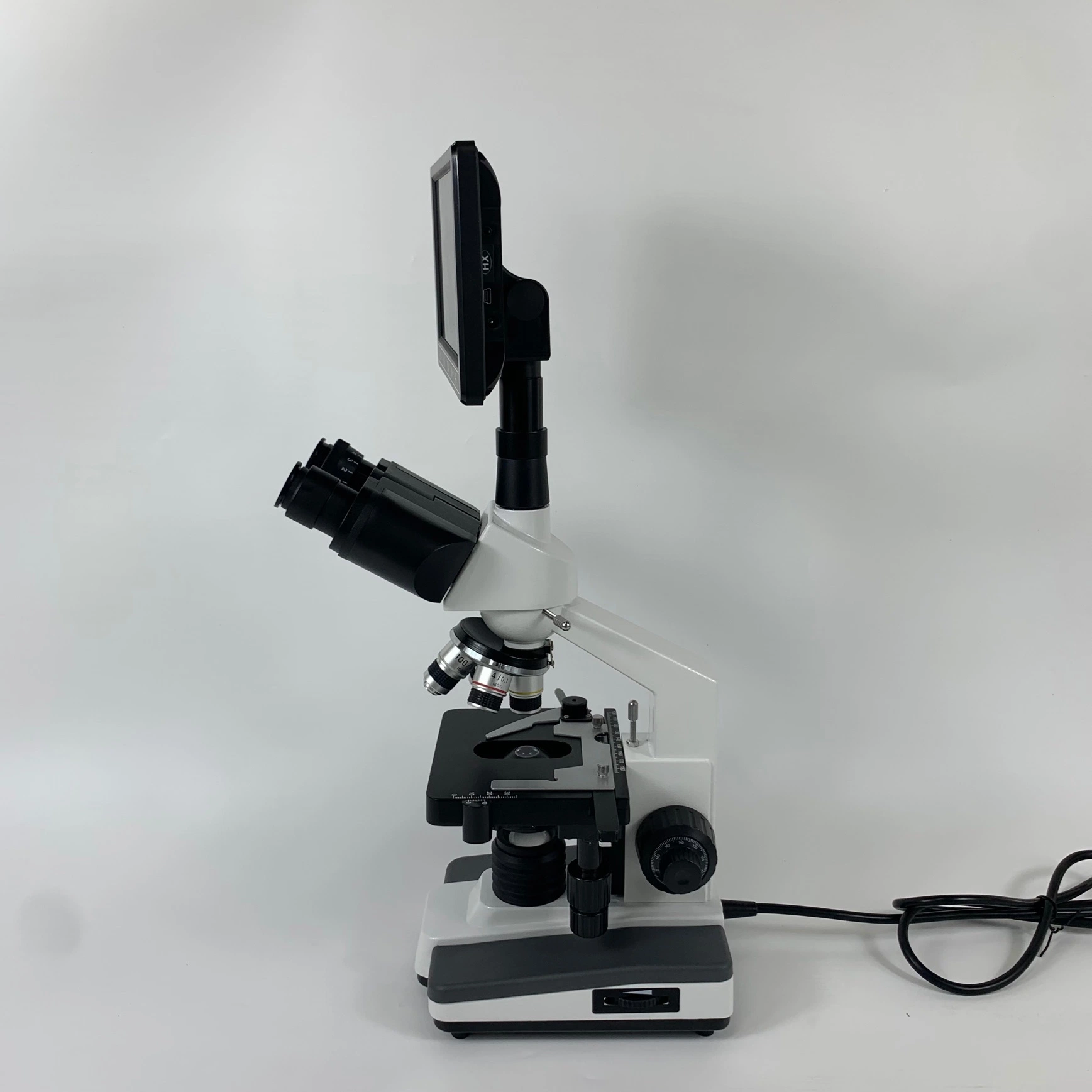 الصين Trinocular Head Microscope مع شاشة xsp-200sm الشركة المصنعة بالجملة
