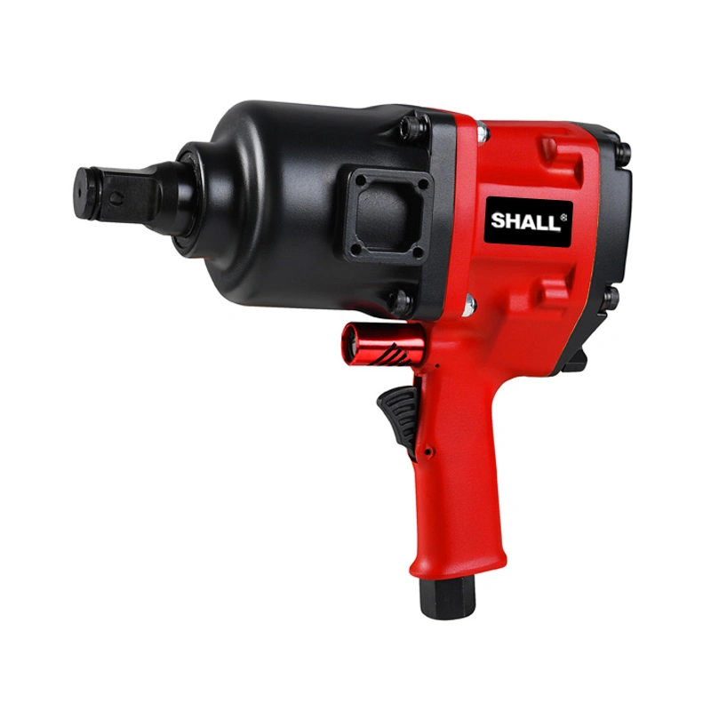 1" Pistol Grip Impact Wrench, Air Powered up to 2214FT Lbs Reverse Torque Output Lightweight Standard Anvil Maintenance Duty