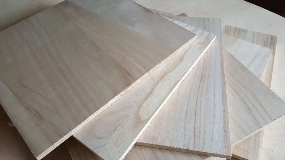 High-Standard Paulownia Solid Wood Board Lumber Used Paulownia