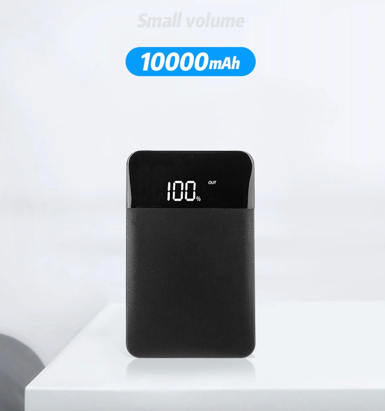 10000mAh Small Size Polymer Power Bank Mini Universal Mobile Phone Power Supply