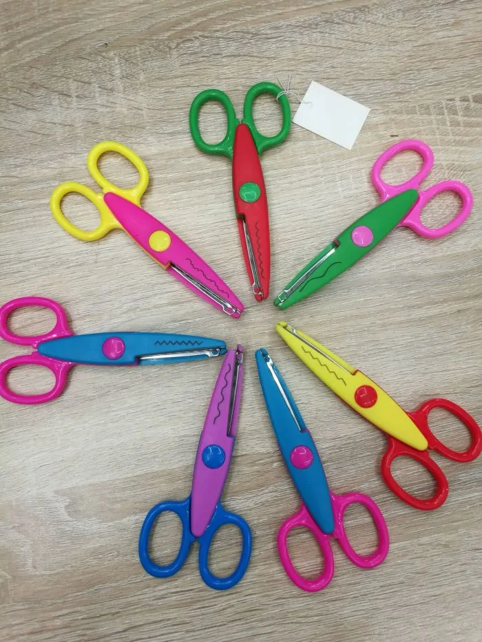 Lace Scissors Photo Scissors Stationery Scissors Card Knife Student Scissors Children's Scissors