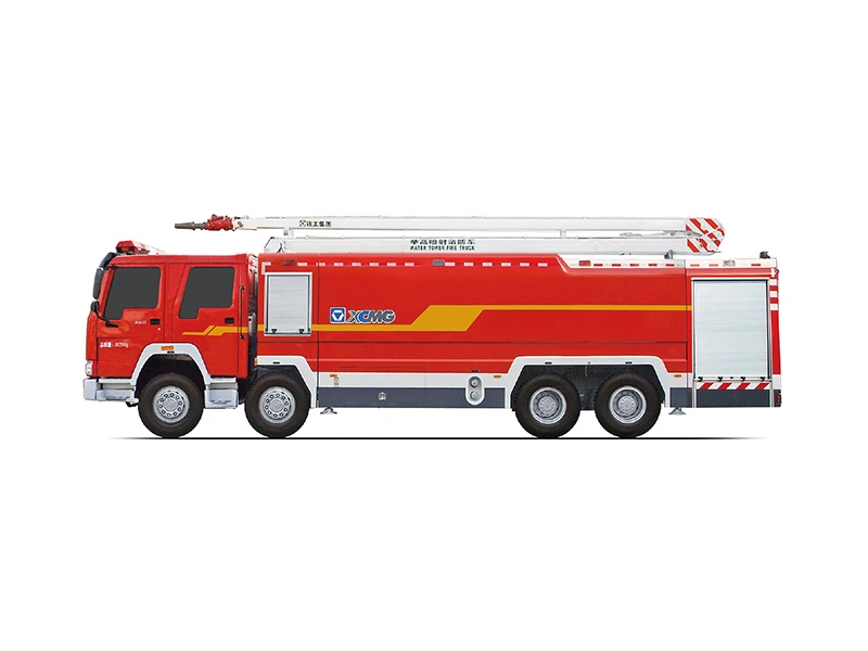 L'eau et les tours de mousse de camion à incendie Jp20c4, chinois 20m de hauteur Camion de Pompiers Jp20c4 de l'extinction incendie