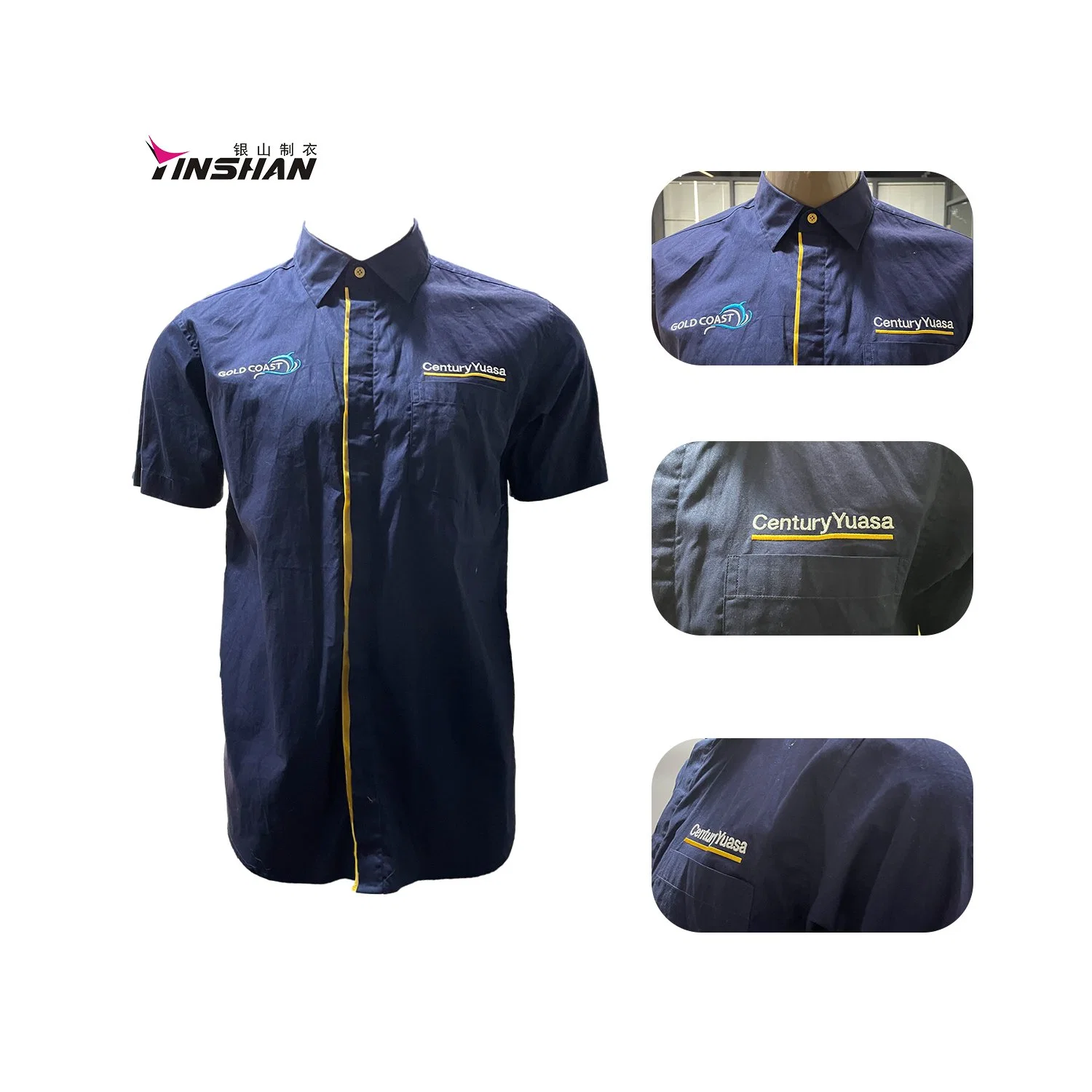 Custom Construction Work Clothes Uniform with Logo out Wear Uniform Waterproof Shirt