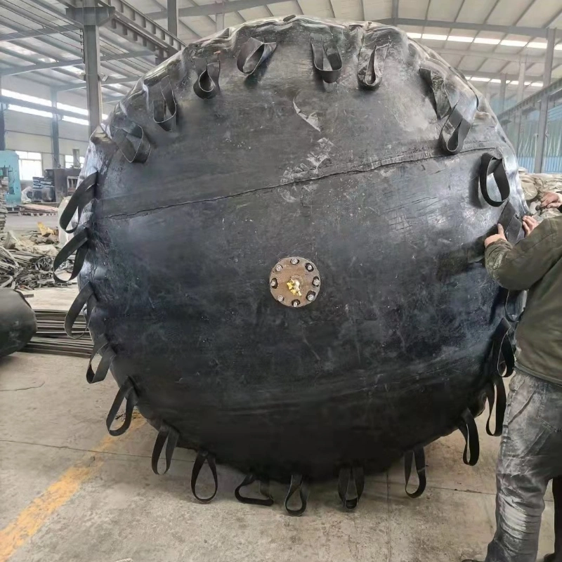 Exported to Africa Bridge Concrete Pneumatic Rubber Airbag Balloon