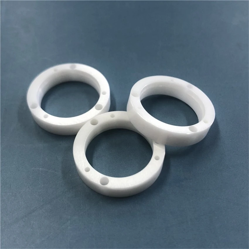 High Hardness and Good Wear Resistance Zirconia Circular Spacer Zirconium Oxide Zro2 Ceramic Sealing Ring