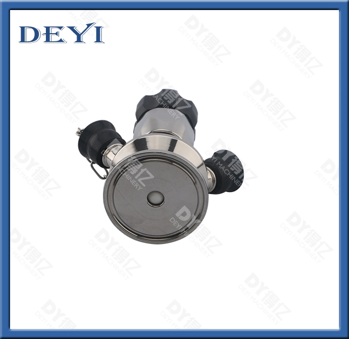 DN15 Stainless Steel Handle Type Clamped Sample Valve