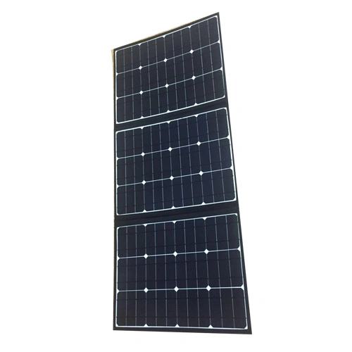 Portable Folding Mono Silicon Solar Panel Charger Power Bank for Outdoor Camping Battery