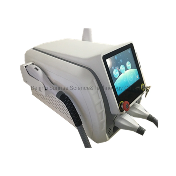 2022 Peking Sunrise Multifunktional 2 in 1 ND YAG Laser Tattoo Entfernung Maschinen ELight Opt IPL Haarentfernung 1320 ND YAG Laser Carbon Peeling Skin Whitening