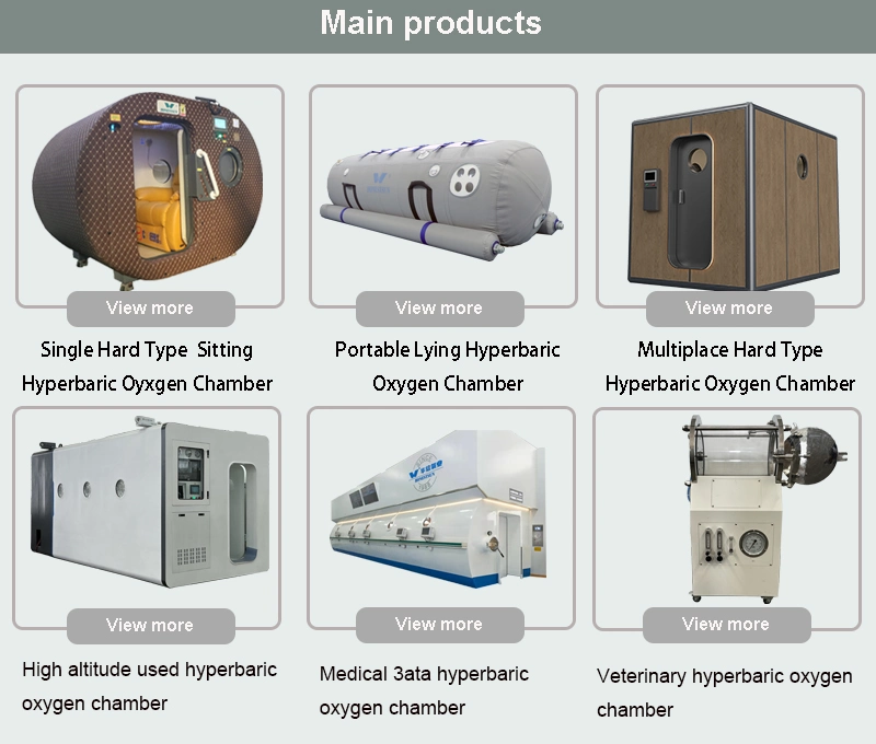 Hbot Natural Beauty Sitting Hyperbaric Oxygen Chamber for Healthcare Sports Home Use