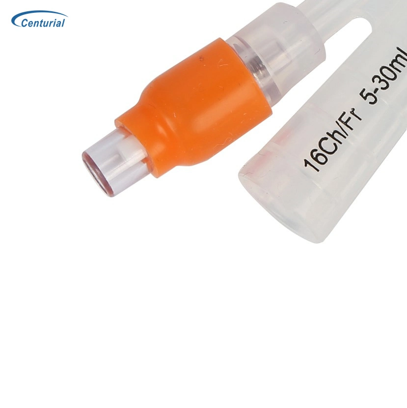 Silicone Foley Catheter with Temperature Probe Medical Disposables