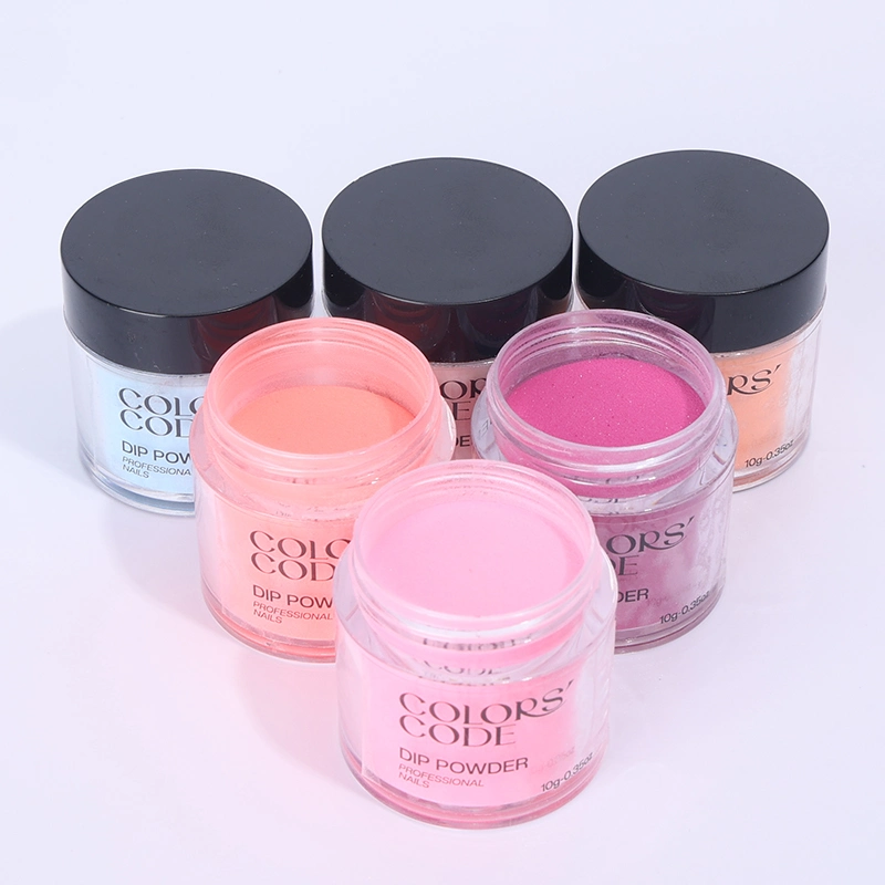 Wholesale/Supplier Professional 5 Color Nail Art Dipping Acrylic Powder for Nail 15g Accept Custom Logo Private Label