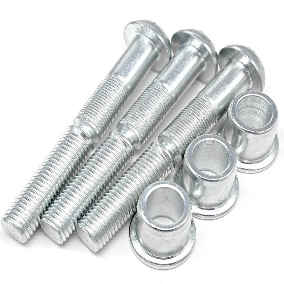 Aluminum Alloy Lockpins 8mm 10mm Stainless Steel Ring Groove Rivet