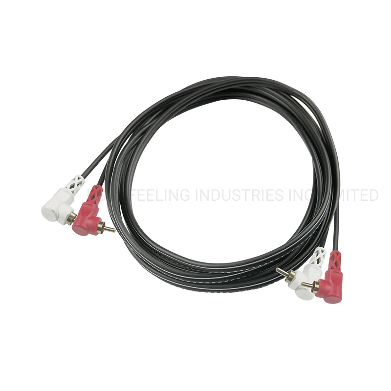 Conector de audio RCA 2 a 2 RCA Cable RCA de vídeo (FAC06)