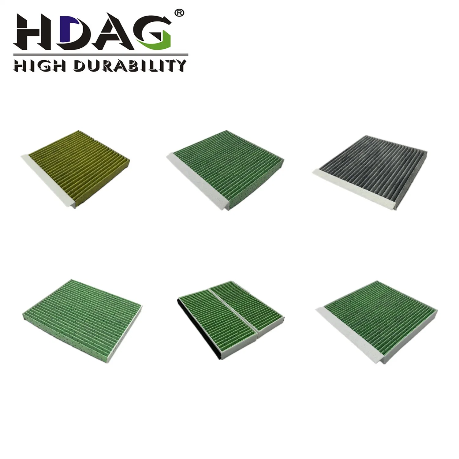 Élément de pièces détachées Hdag Auto OEM 26208524 Super filtre à huile Filtre à air de l'habitacle pour Buick Maxus mg Daewoo Korando Rezzo Nexia Cielo Leganza Nubira Verano Century